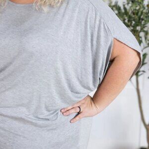 NWT Michelle Mae Darcy Dolman Top Rose Size 4X